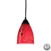 ELK Home - 406-1FR-LA - One Light Mini Pendant - Classico - Dark Rust