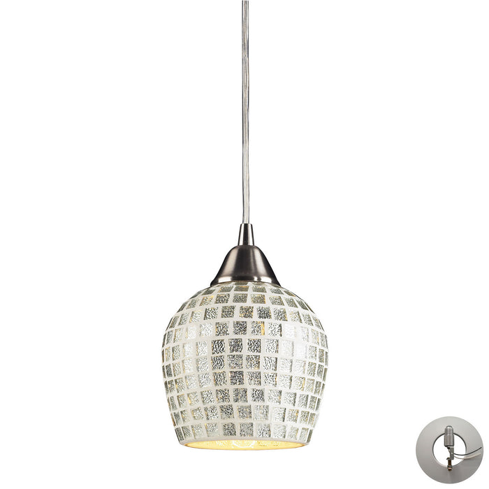 ELK Home - 528-1SLV-LA - One Light Mini Pendant - Fusion - Satin Nickel