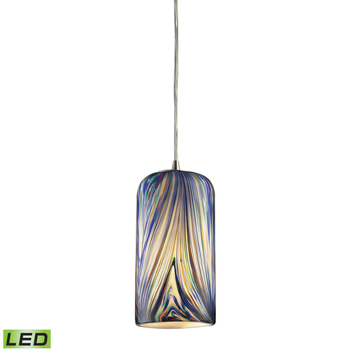 ELK Home - 544-1MO-LED - LED Mini Pendant - Molten - Satin Nickel