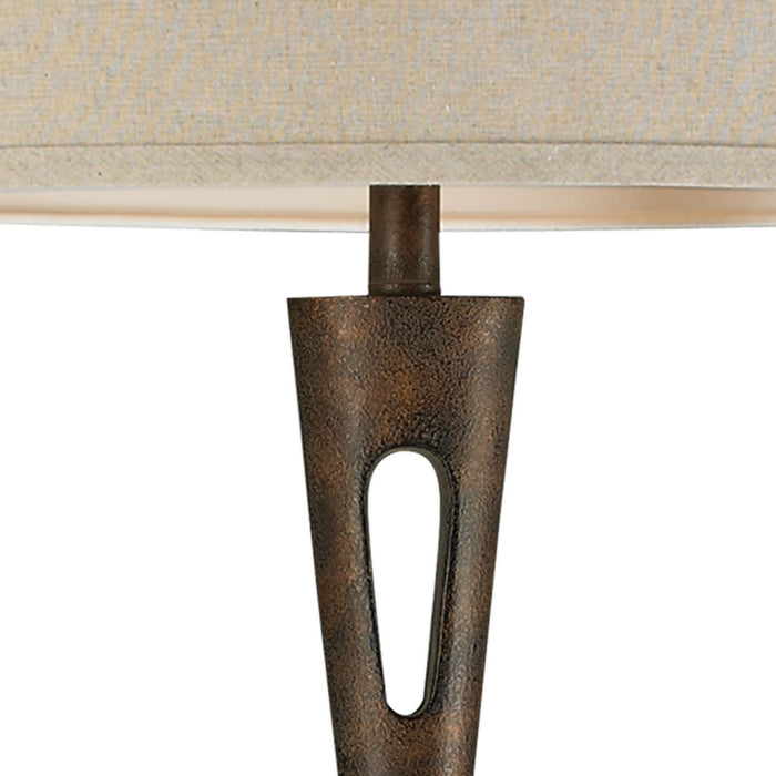 One Light Floor Lamp from the Martcliff collection in Burnished Bronze finish