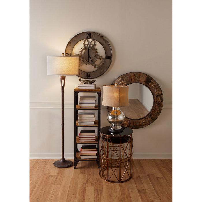 One Light Floor Lamp from the Martcliff collection in Burnished Bronze finish