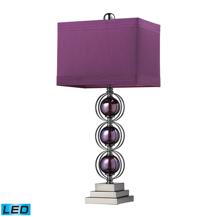 ELK Home - D2232-LED - LED Table Lamp - Alva - Black Nickel, Purple, Purple