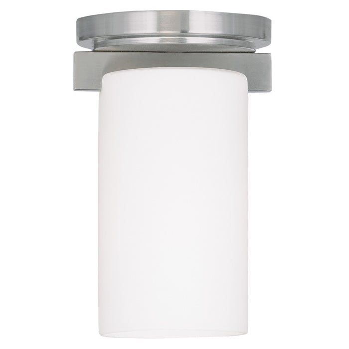 Livex Lighting - 1320-91 - One Light Ceiling Mount - Astoria - Brushed Nickel