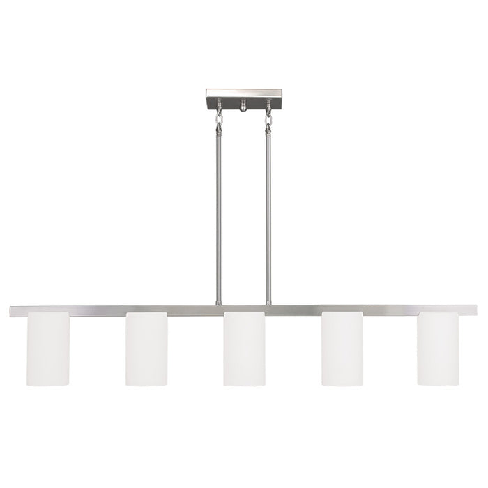 Livex Lighting - 1327-91 - Five Light Chandelier - Astoria - Brushed Nickel