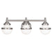 Livex Lighting - 5713-91 - Three Light Bath Vanity - Oldwick - Brushed Nickel