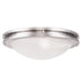 Livex Lighting - 7059-91 - Three Light Ceiling Mount - Ariel - Brushed Nickel