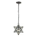 ELK Home - 145-002 - One Light Mini Pendant - Star - Clear, Oiled Bronze, Oiled Bronze