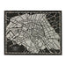 ELK Home - 51-10117 - Wall Decor - City Map - Distressed Black Metal Work