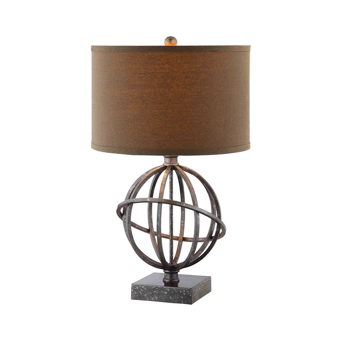 One Light Table Lamp from the Lichfield collection in Marble finish