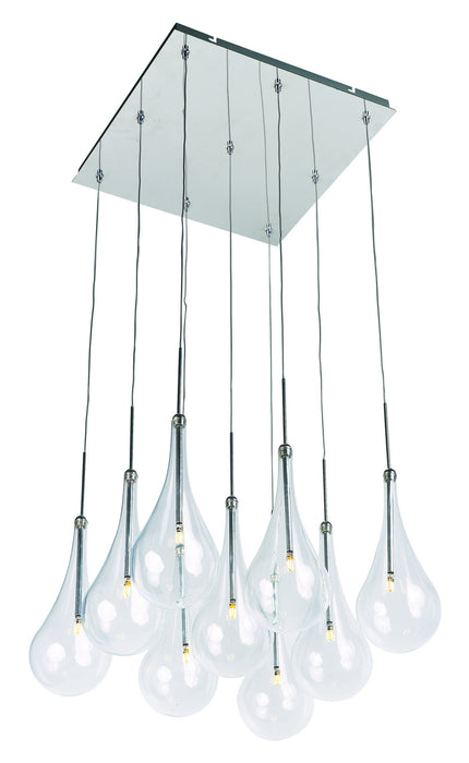 ET2 - E20516-18PC - LED Pendant - Larmes LED - Polished Chrome