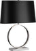 Robert Abbey - 2791B - One Light Table Lamp - Logan - Polished Nickel