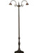 Meyda Tiffany - 12237 - Two Light Floor Base - Capri - Mahogany Bronze