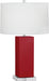 Robert Abbey - RR995 - One Light Table Lamp - Harvey - Ruby Red Glazed Ceramic