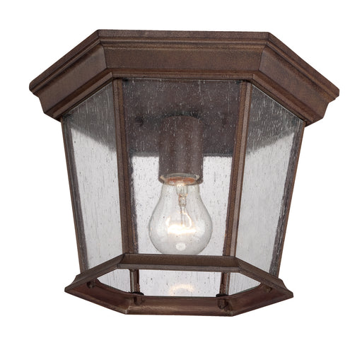 Acclaim Lighting - 5275BW/SD - One Light Outdoor Ceiling Mount - Dover - Burled Walnut