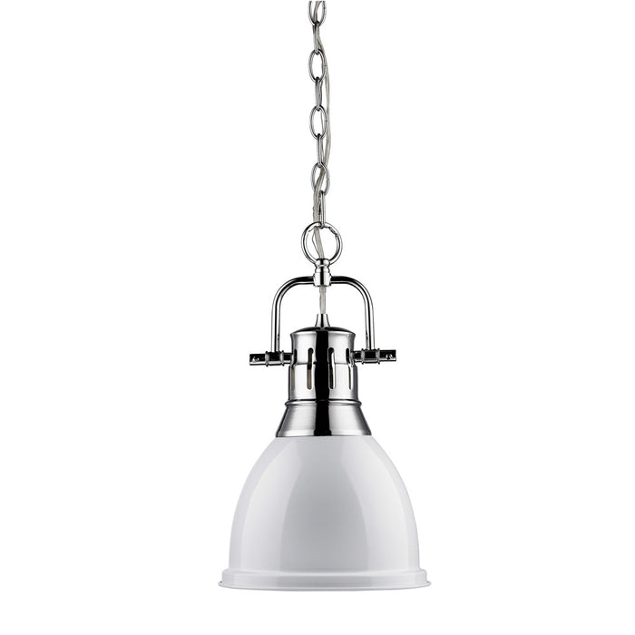 One Light Pendant from the Duncan collection in Chrome finish