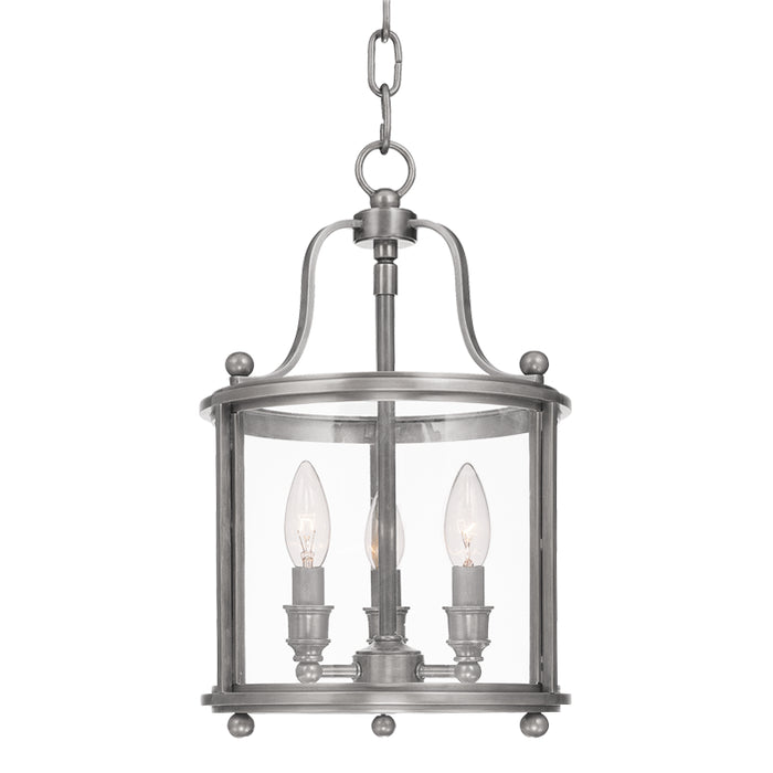 Hudson Valley - 1310-AN - Three Light Pendant - Mansfield - Antique Nickel