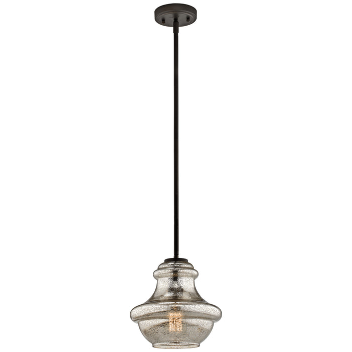 Kichler - 42167OZMER - One Light Mini Pendant - Everly - Olde Bronze