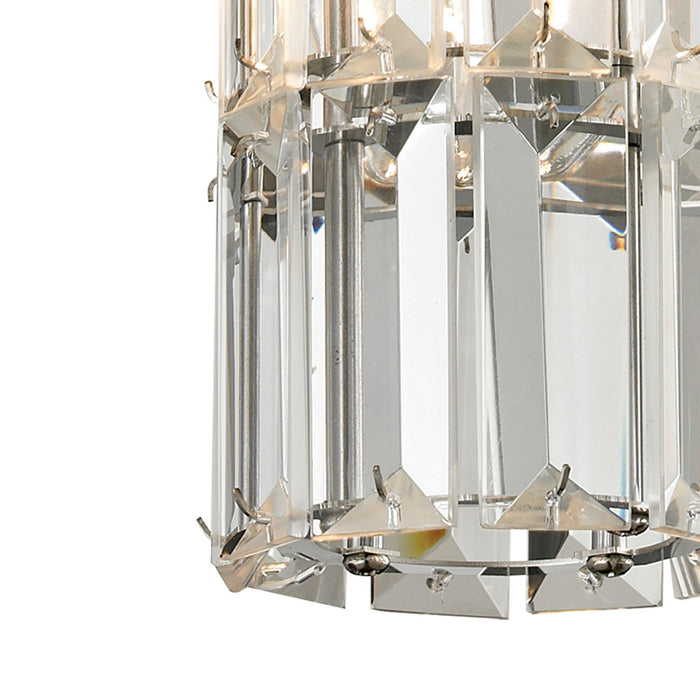 Six Light Pendant from the Cynthia collection in Polished Chrome finish