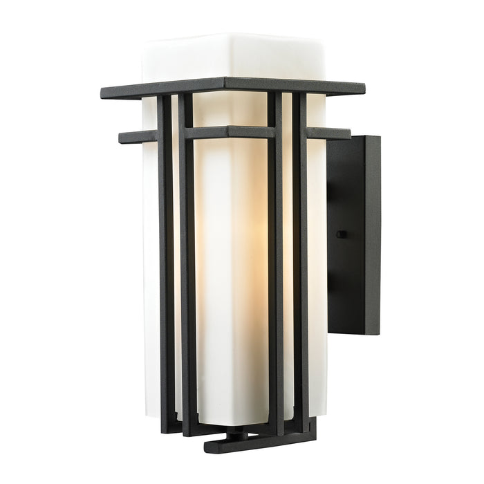 ELK Home - 45086/1 - One Light Wall Sconce - Croftwell - Textured Matte Black