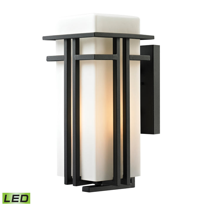 ELK Home - 45087/1-LED - LED Wall Sconce - Croftwell - Textured Matte Black