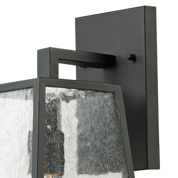 One Light Wall Sconce from the Meditterano collection in Matte Black finish