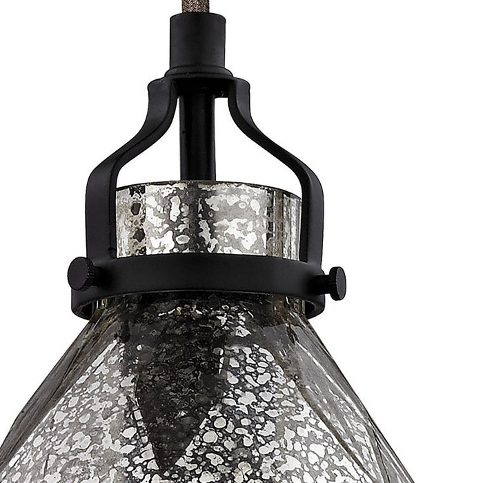 Three Light Pendant from the Danica collection in Oil Rubbed Bronze finish