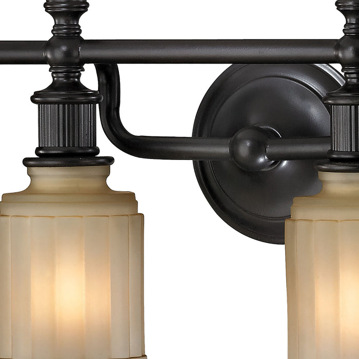 Four Light Vanity from the Acadia collection in Oil Rubbed Bronze finish