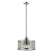 ELK Home - 55002/3 - Three Light Pendant - Brisbane - Polished Chrome