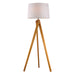 ELK Home - D2469 - One Light Floor Lamp - Wooden Tripod - Natural Wood Tone