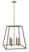 Hinkley - 3336BZ - Four Light Pendant - Fulton - Bronze