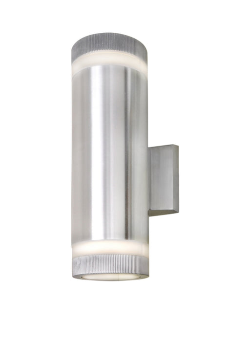LED Outdoor Wall Sconce from the Lightray LED collection in Brushed Aluminum finish