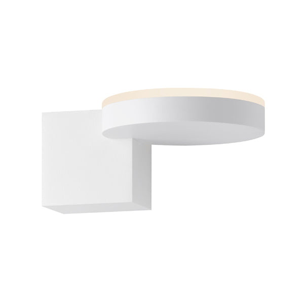 Sonneman - 2360.98 - LED Wall Sconce - Disc-Cube - Textured White