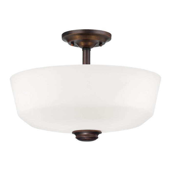 Millennium - 2152-RBZ - Two Light Semi-Flush Mount - Cimmaron - Rubbed Bronze