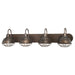 Millennium - 5424-RBZ - Four Light Vanity - Neo-Industrial - Rubbed Bronze