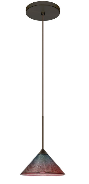 Besa - 1XT-117691-BR - One Light Pendant - Kona - Bronze