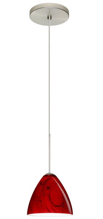 Besa - 1XT-1779MA-SN - One Light Pendant - Mia - Satin Nickel