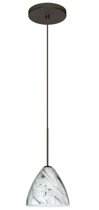 Besa - 1XT-1779MG-BR - One Light Pendant - Mia - Bronze