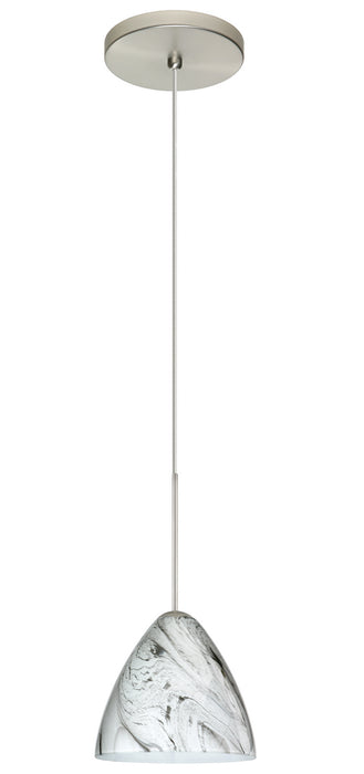 Besa - 1XT-1779MG-SN - One Light Pendant - Mia - Satin Nickel