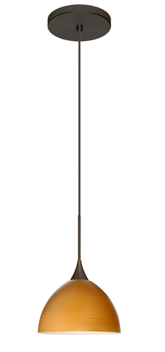 Besa - 1XT-4679OK-BR - One Light Pendant - Brella - Bronze