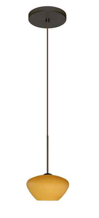 Besa - 1XT-541080-BR - One Light Pendant - Peri - Bronze