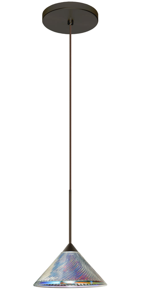 Besa - 1XT-550493-BR - One Light Pendant - Kona - Bronze