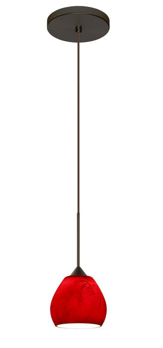 Besa - 1XT-5605MA-BR - One Light Pendant - Tay Tay - Bronze