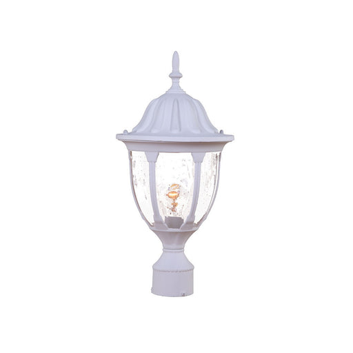Acclaim Lighting - 5067TW - One Light Outdoor Post Mount - Suffolk - Textured White
