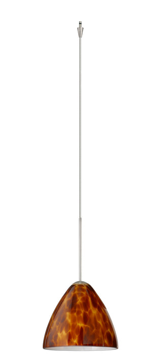 Besa - XP-177918-SN - One Light Pendant - Mia - Satin Nickel