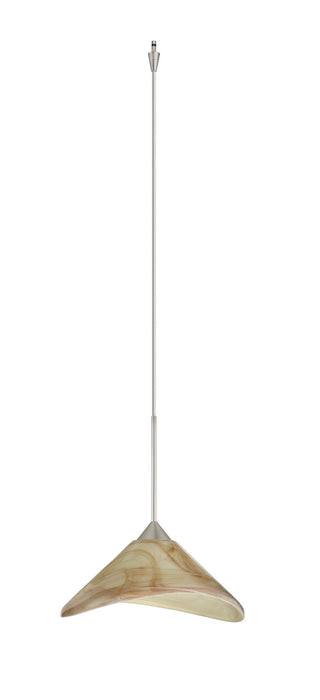 Besa - XP-191383-SN - One Light Pendant - Hoppi - Satin Nickel