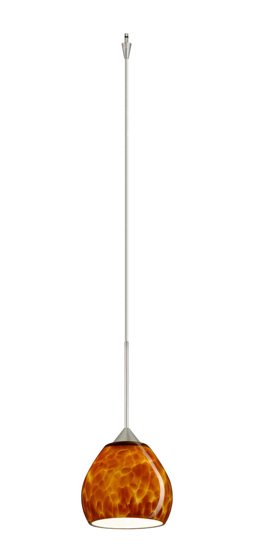 Besa - XP-560518-SN - One Light Pendant - Tay Tay - Satin Nickel