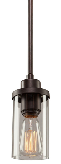 Artcraft - AC10001 - One Light Pendant - Menlo Park - Oil Rubbed Bronze