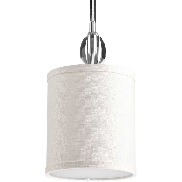 One Light Mini Pendant from the Status collection in Polished Chrome finish