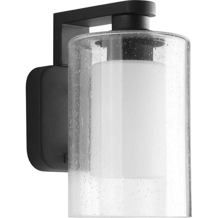 One Light Wall Lantern from the Compel collection in Black finish