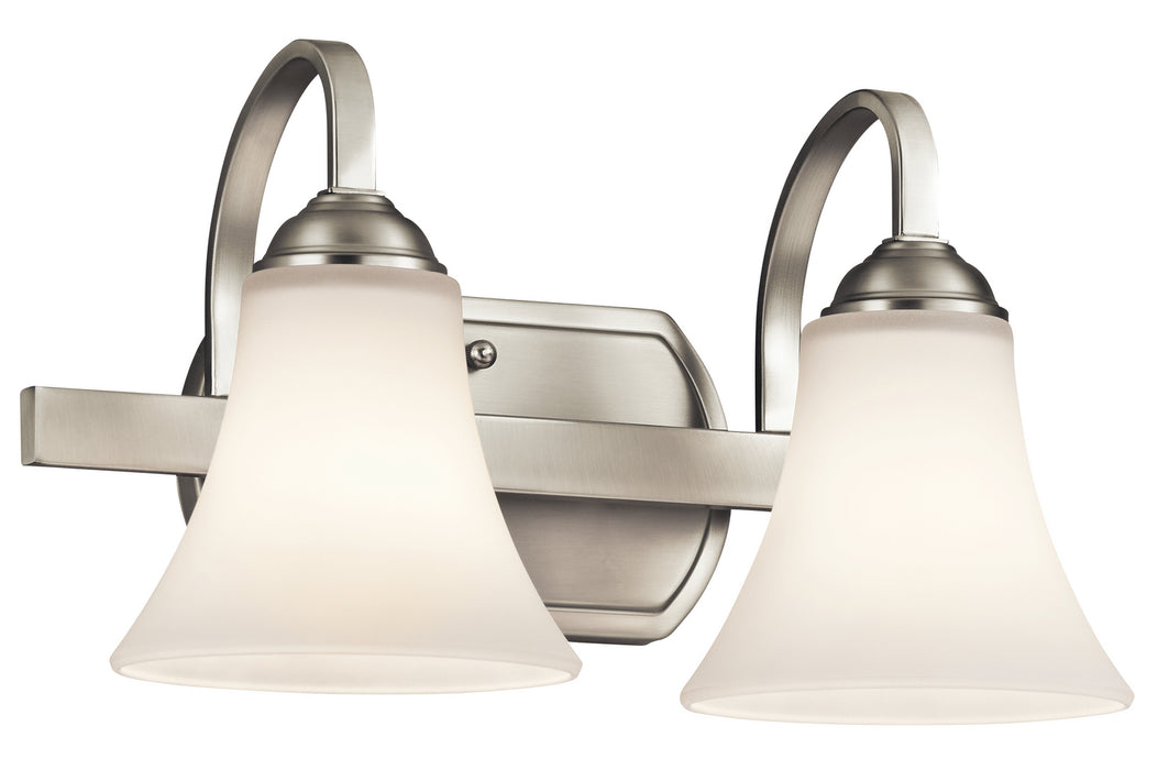 Kichler - 45512NI - Two Light Bath - Keiran - Brushed Nickel